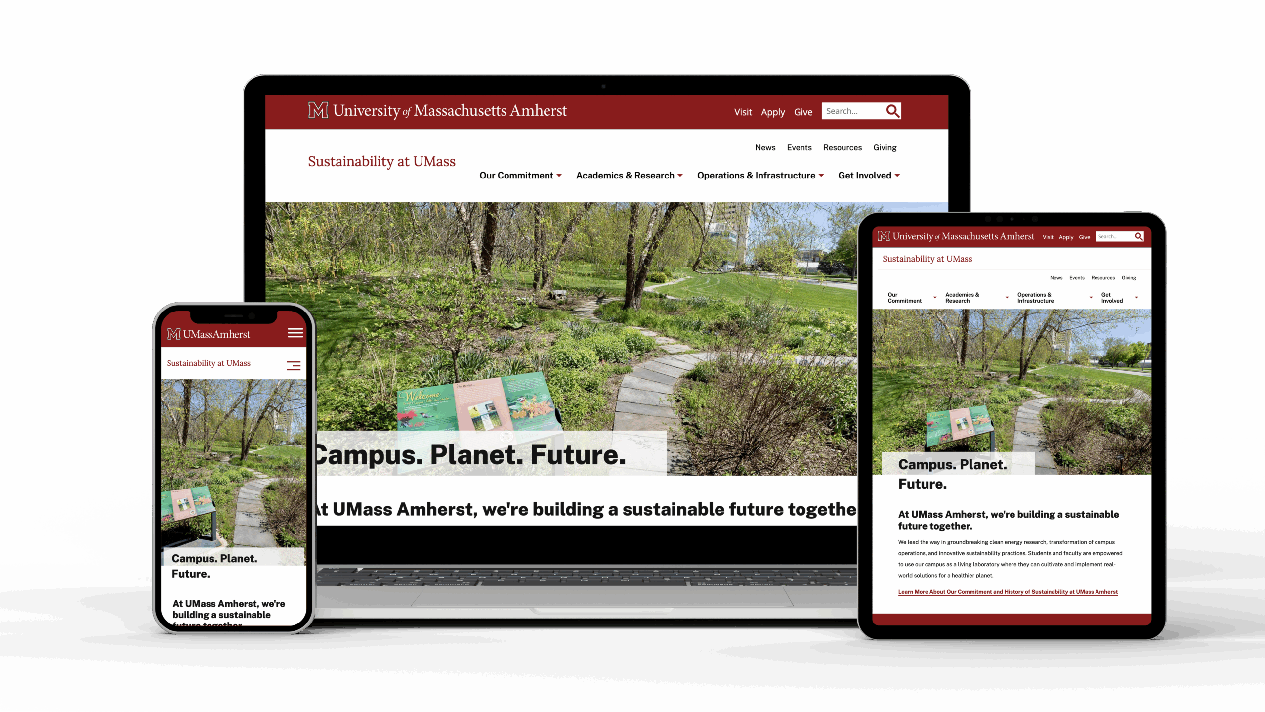 Sustainability at UMass